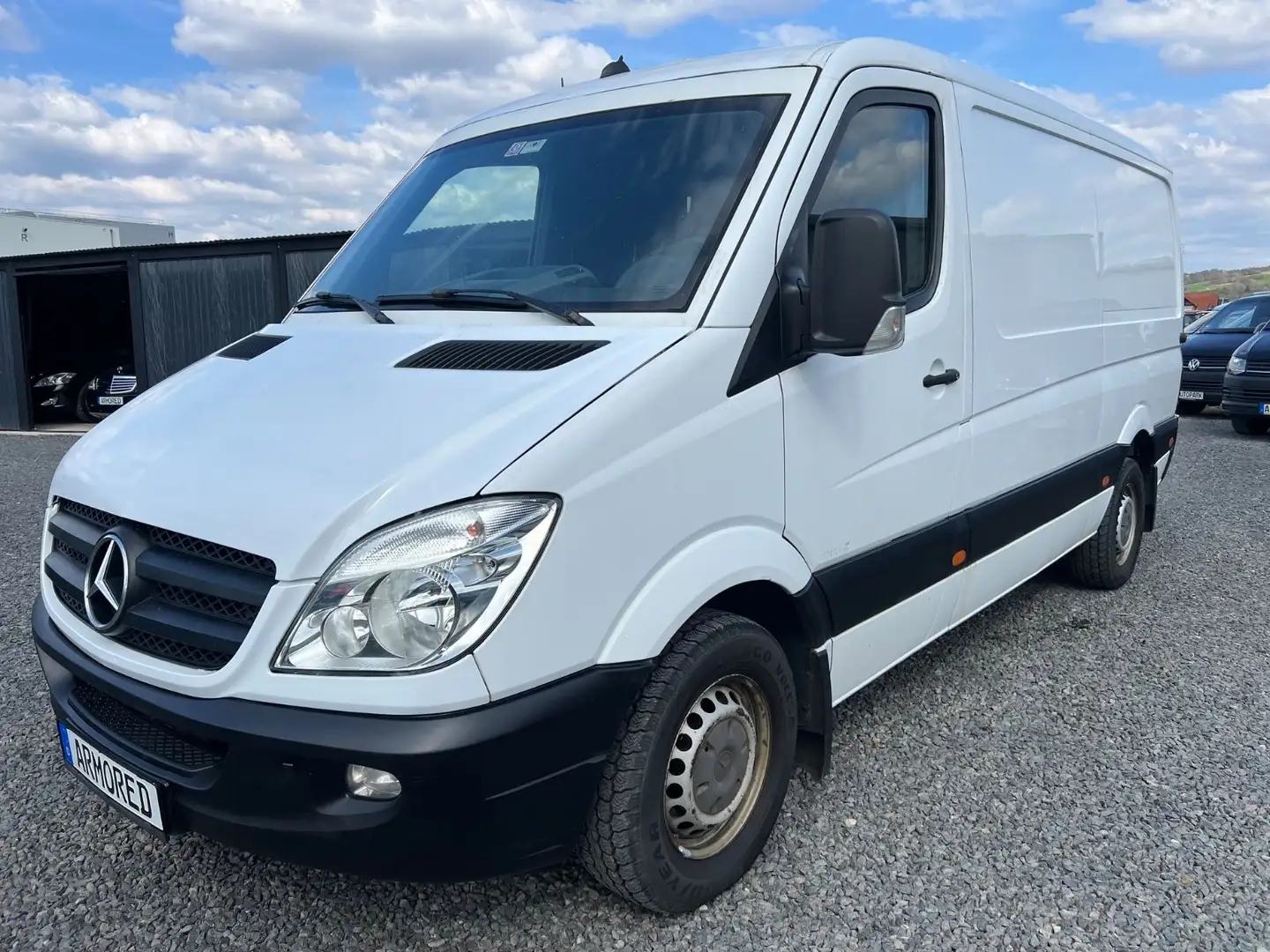Mercedes-Benz Sprinter II 319 CDI*AUTOMATIK*V6*KLIMA*ARMORED* Weiß - 2