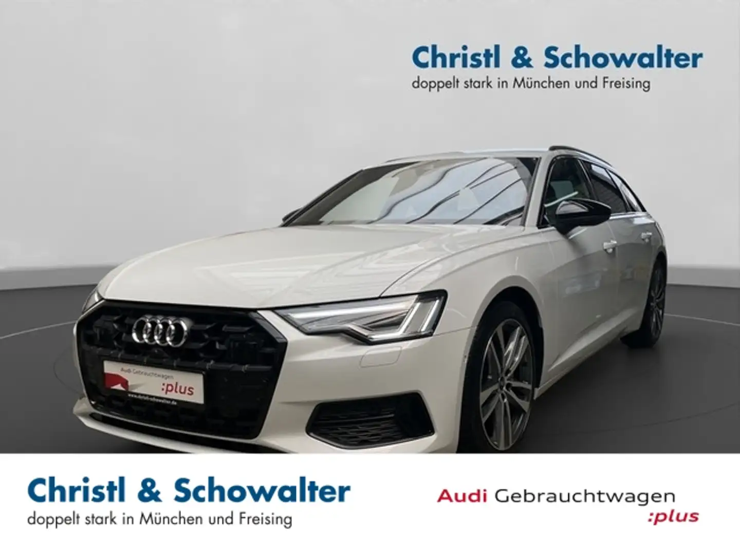 Audi A6 Avant 35TDI Advanced AHK MATRIX SPORT ACC 360 Weiß - 1