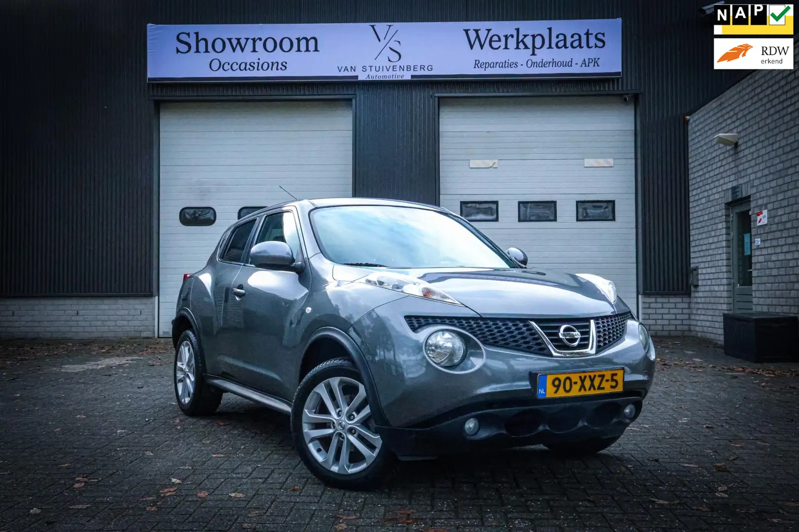 Nissan Juke 1.6 Acenta Eco NAP CRUISE Gris - 1