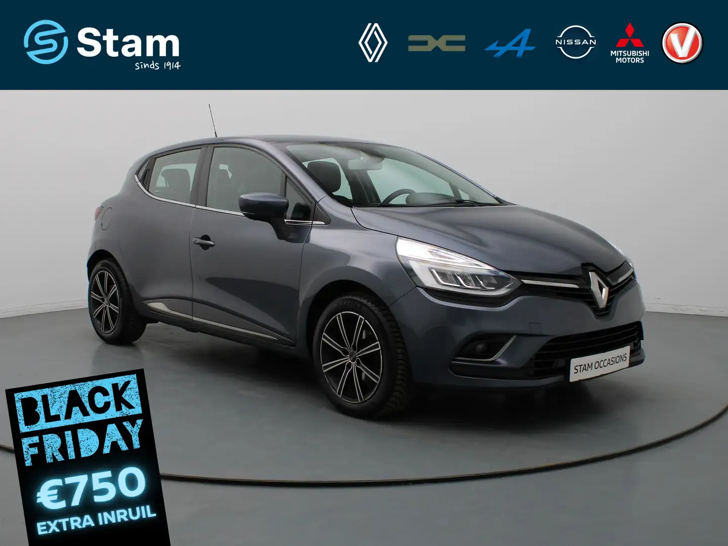 Renault Clio 120pk TCe Intens Camera | Cruise | Navi | Parkeers Grau - 1