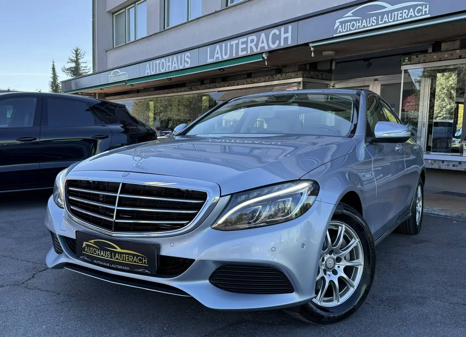 Mercedes-Benz C 220 C220d Bluetec Exclusive Line *Navi *AHK* Ambiente* Teilleder* Totwinkel Assistent* Grau - 1