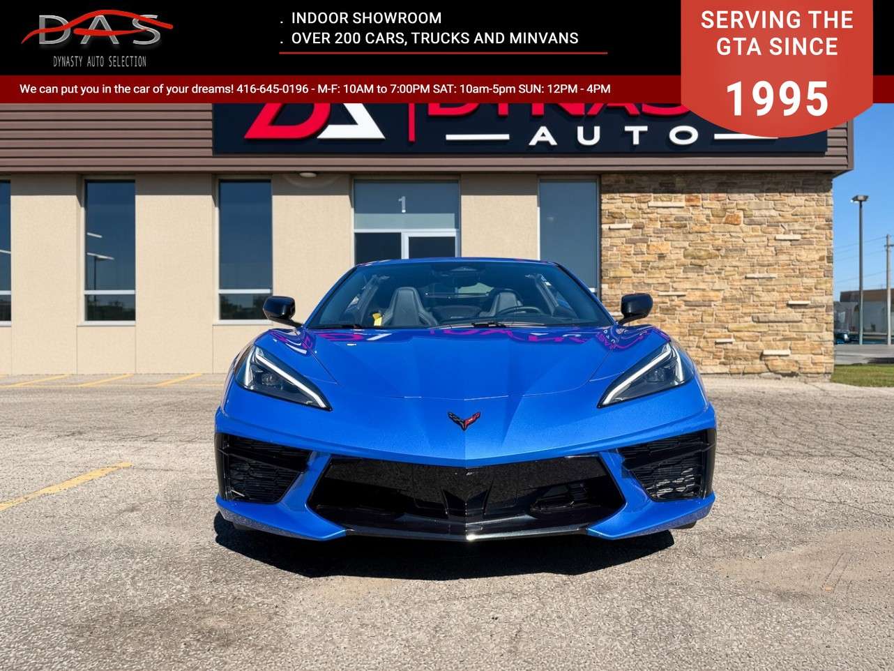 2026 Chevrolet Corvette 2dr Stingray Convertible | One Owner |Clean Carfax | OEM Performance Exhaust | Front PPF