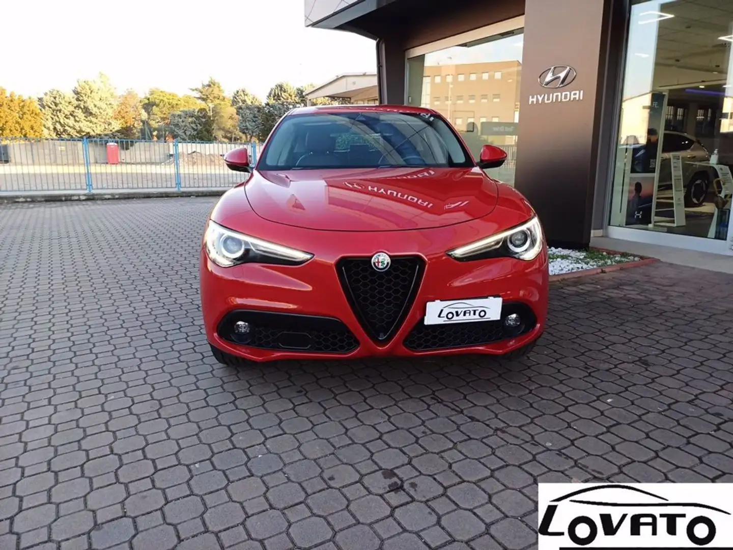 Alfa Romeo Stelvio 2.2 Turbodiesel 180 CV AT8 Q4 Business Rosso - 2