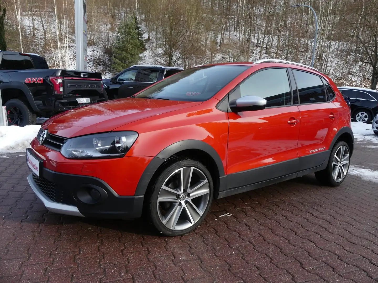 Volkswagen Polo V*CrossPolo*1.4*Klimaauto*Sitzhzg Orange - 1