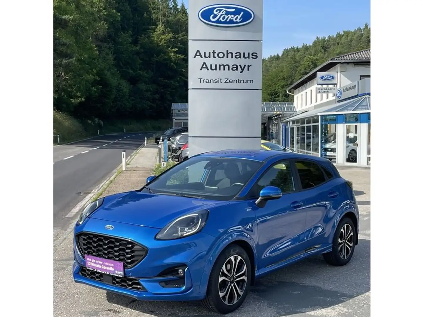 Ford Puma ST-Line Blauw - 1