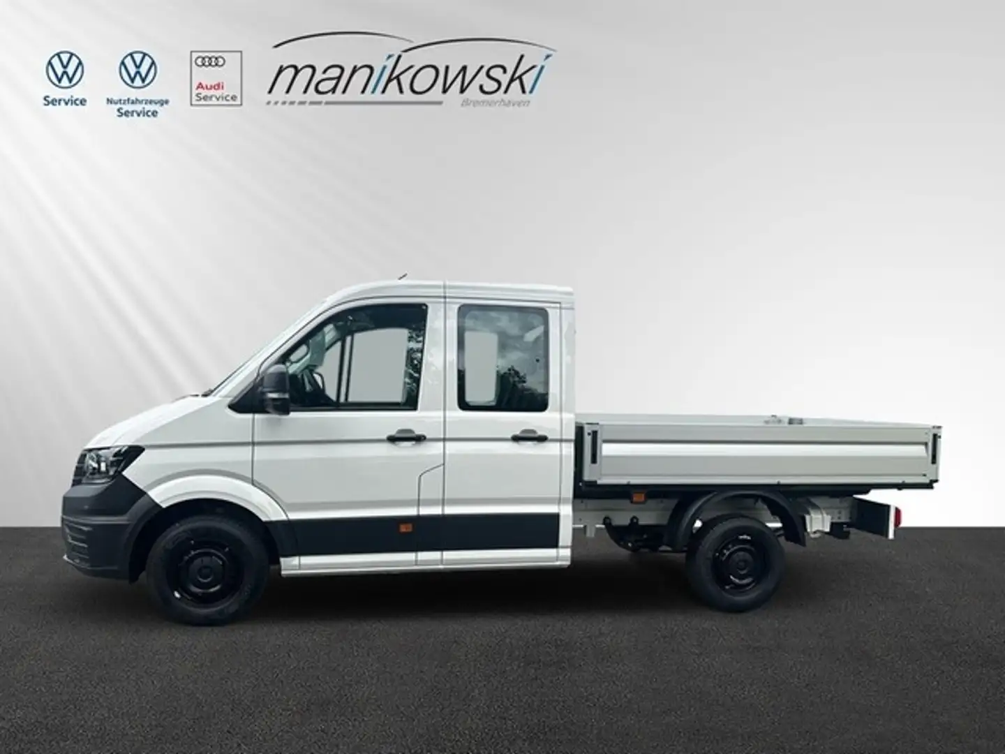 Volkswagen Crafter 35 Pritsche DOKA NUR FÜR BAMAKA-MITGLIEDER Weiß - 2