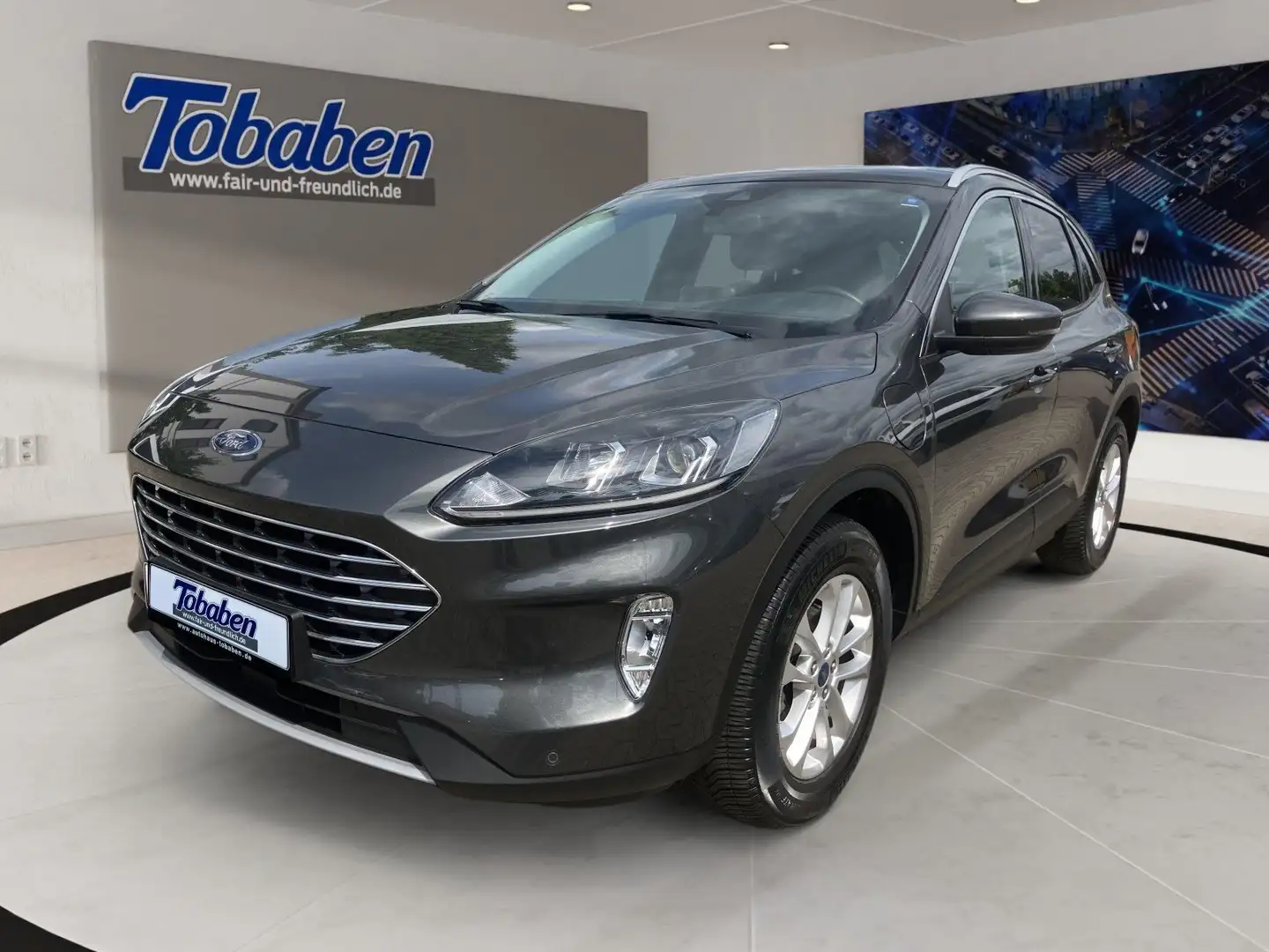 Ford Kuga 2.5 Duratec Plug-in-Hybrid PHEV Titanium (E Grijs - 1