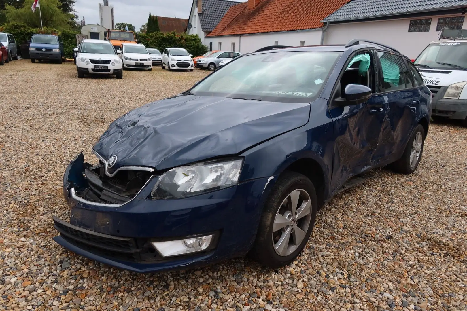 Skoda Octavia Combi Elegance|1.6 TDI| Bleu - 2