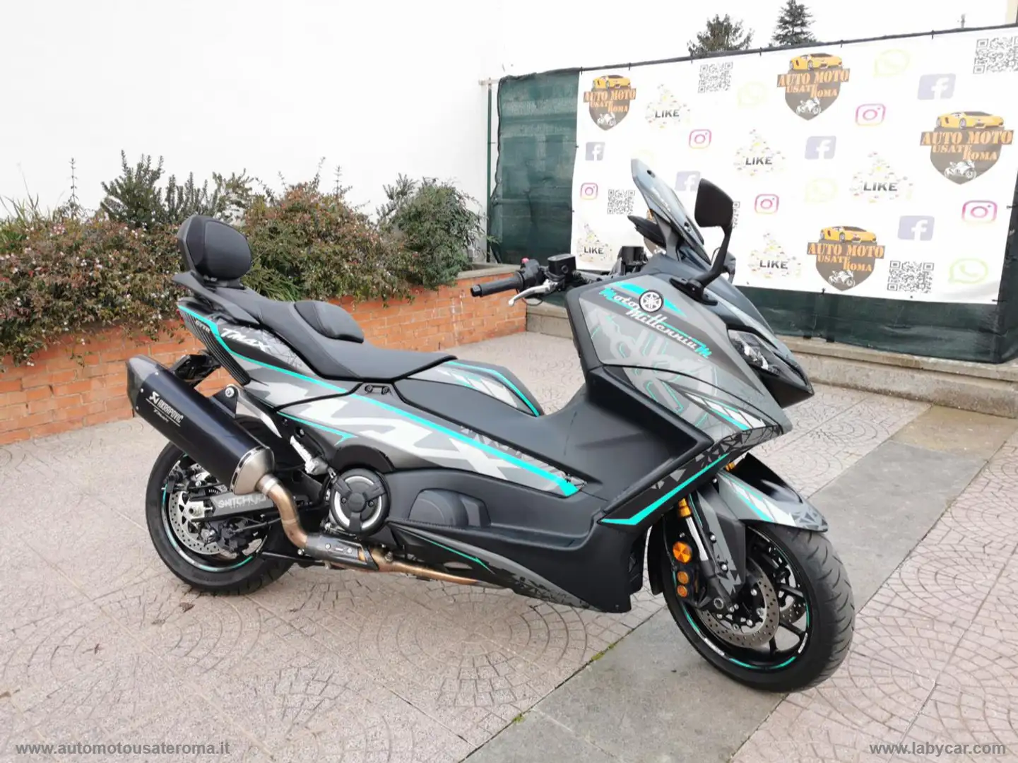 Yamaha TMAX 560 T Max 560 TECH MAX RATE AUTO MOTO SCOOTER Grigio - 1