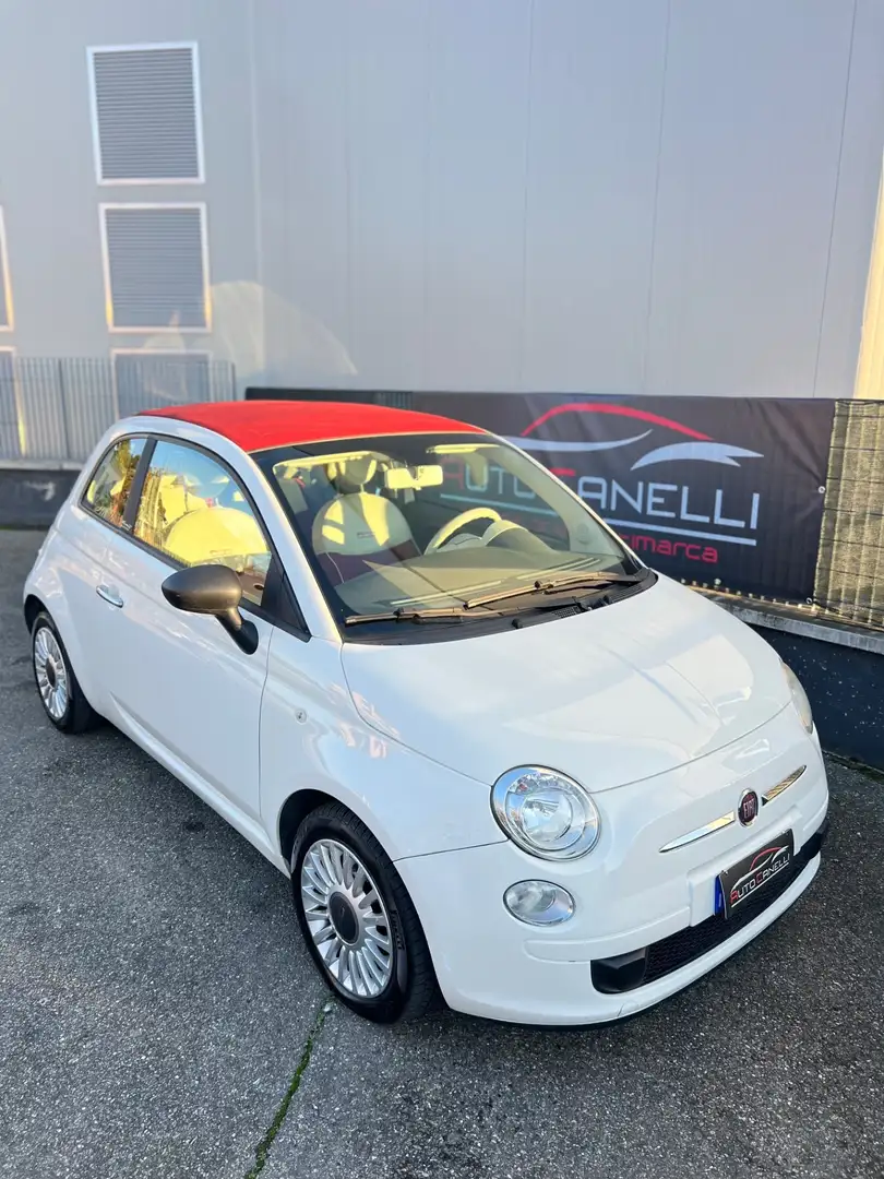 Fiat 500 500 C 1.3 Multijet 16V 95 CV Lounge Bianco - 1