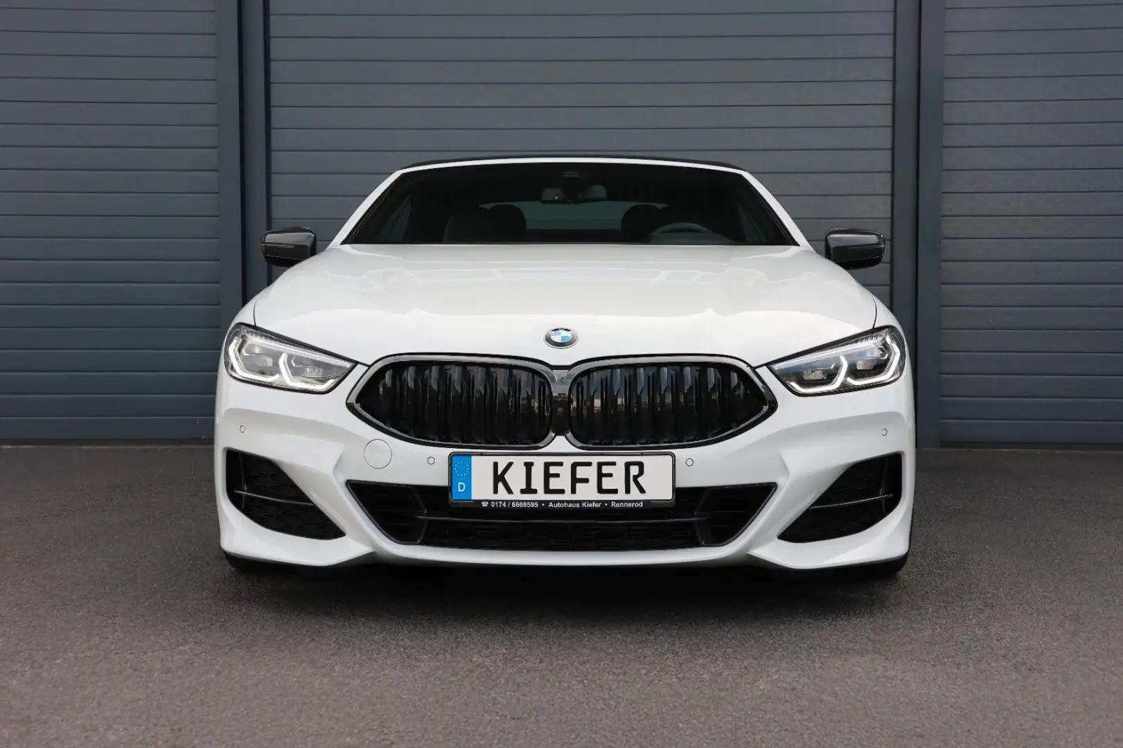 BMW 840 d xDrive Cabrio M/HUD/H&K/360/Nackenwärmer/20 Blanc - 2