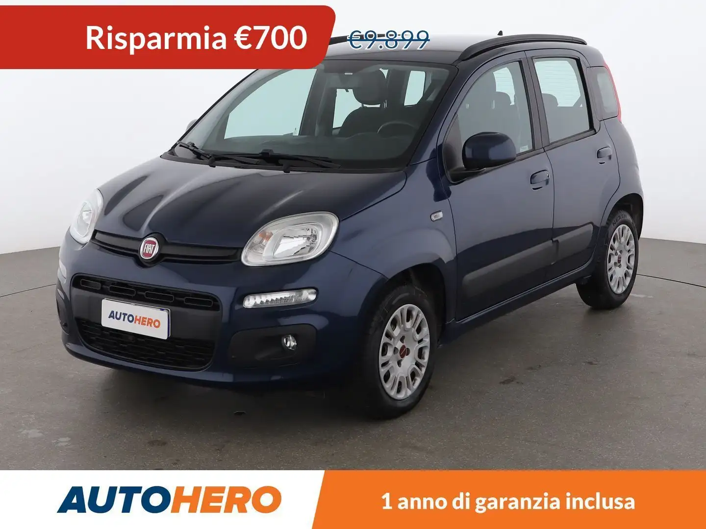 Fiat Panda 1.2 Lounge Bleu - 1