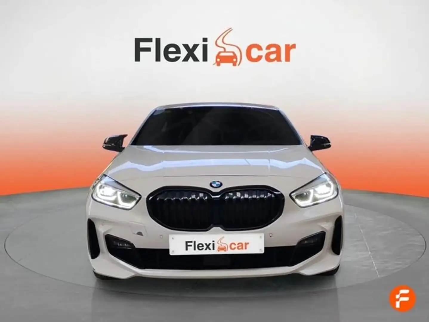 BMW 118 118dA Blanc - 2