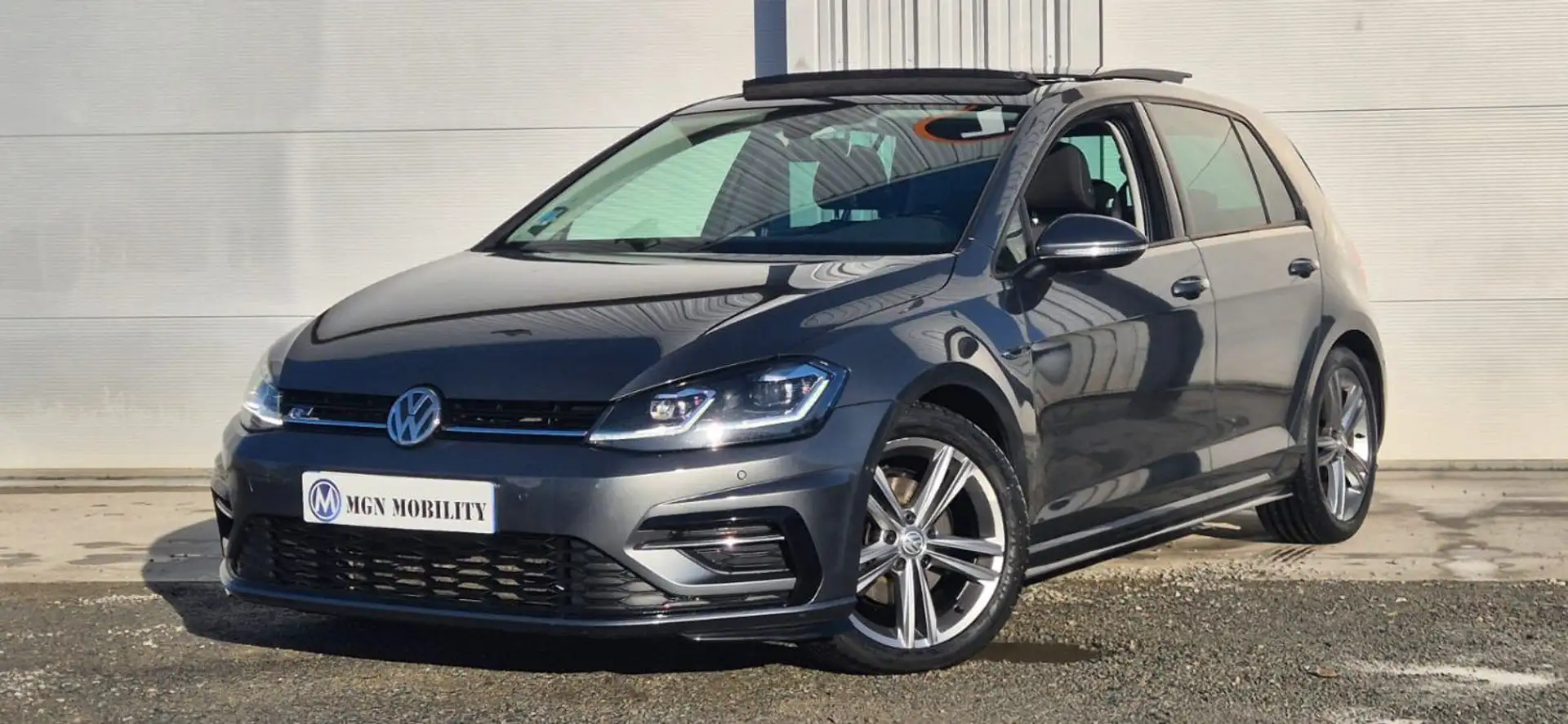 Volkswagen Golf VII Carat Pack R-Line 2.0 TDI 150 DSG7 Gris - 1