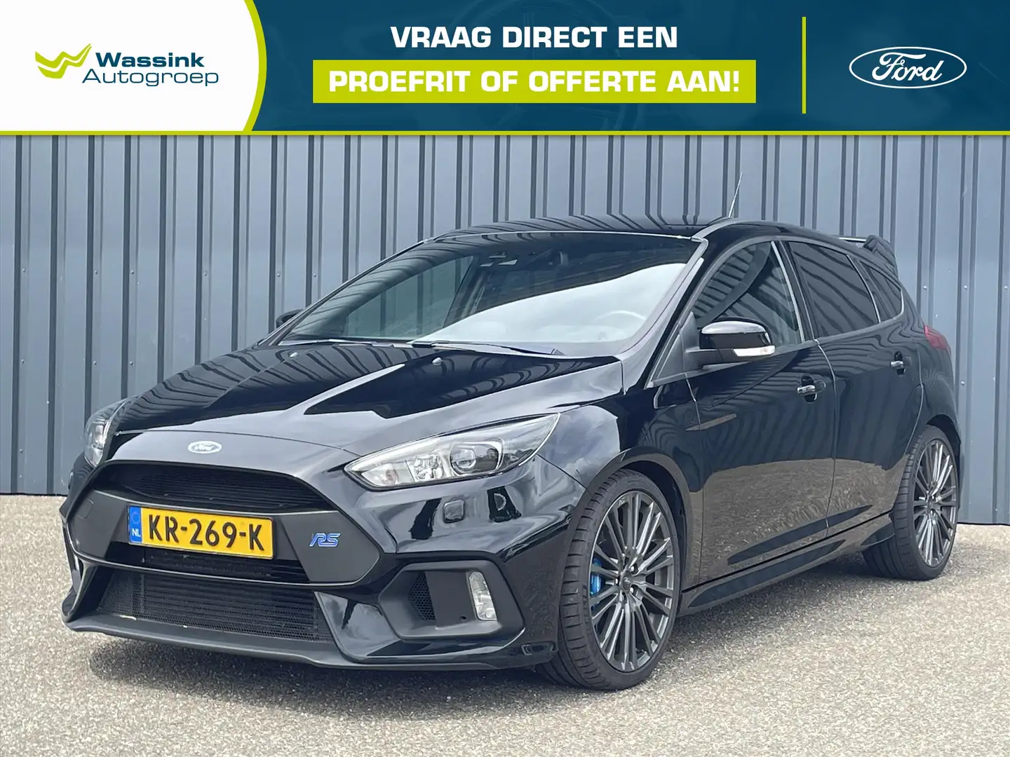 Ford Focus 2.3 EcoBoost 350pk 5-deurs AWD RS I Recaro Kuipsto Zwart - 1