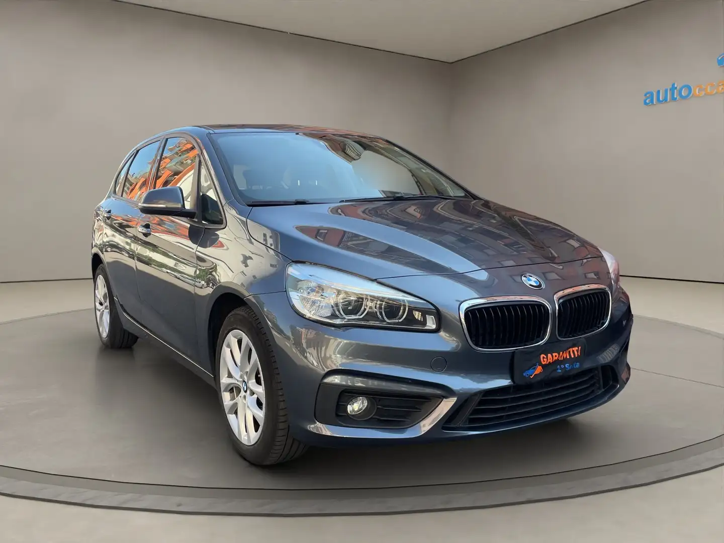 BMW 218 EURO 6 - AUTOMATICO - ECCELLENTI CONDIZIONI Grigio - 1