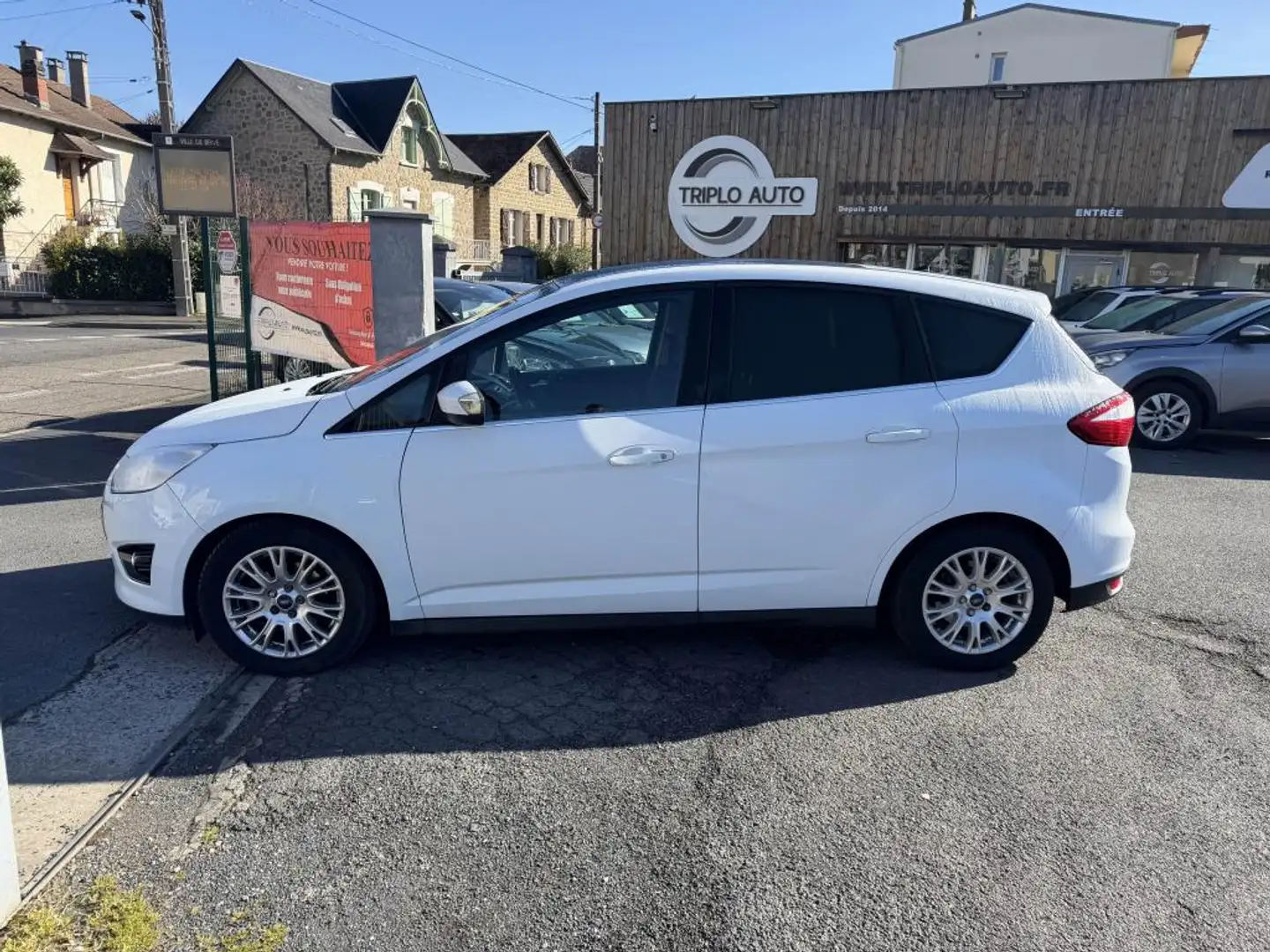 Ford C-Max 1.6 TDCi FAP - 115 Titanium clim + Radar AR Weiß - 2