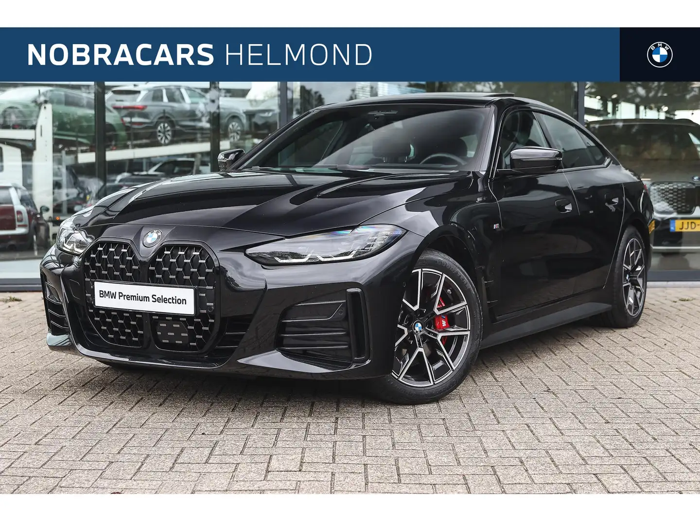 BMW 420 4 Serie Gran Coupé 420i High Executive M Sport Aut Noir - 1