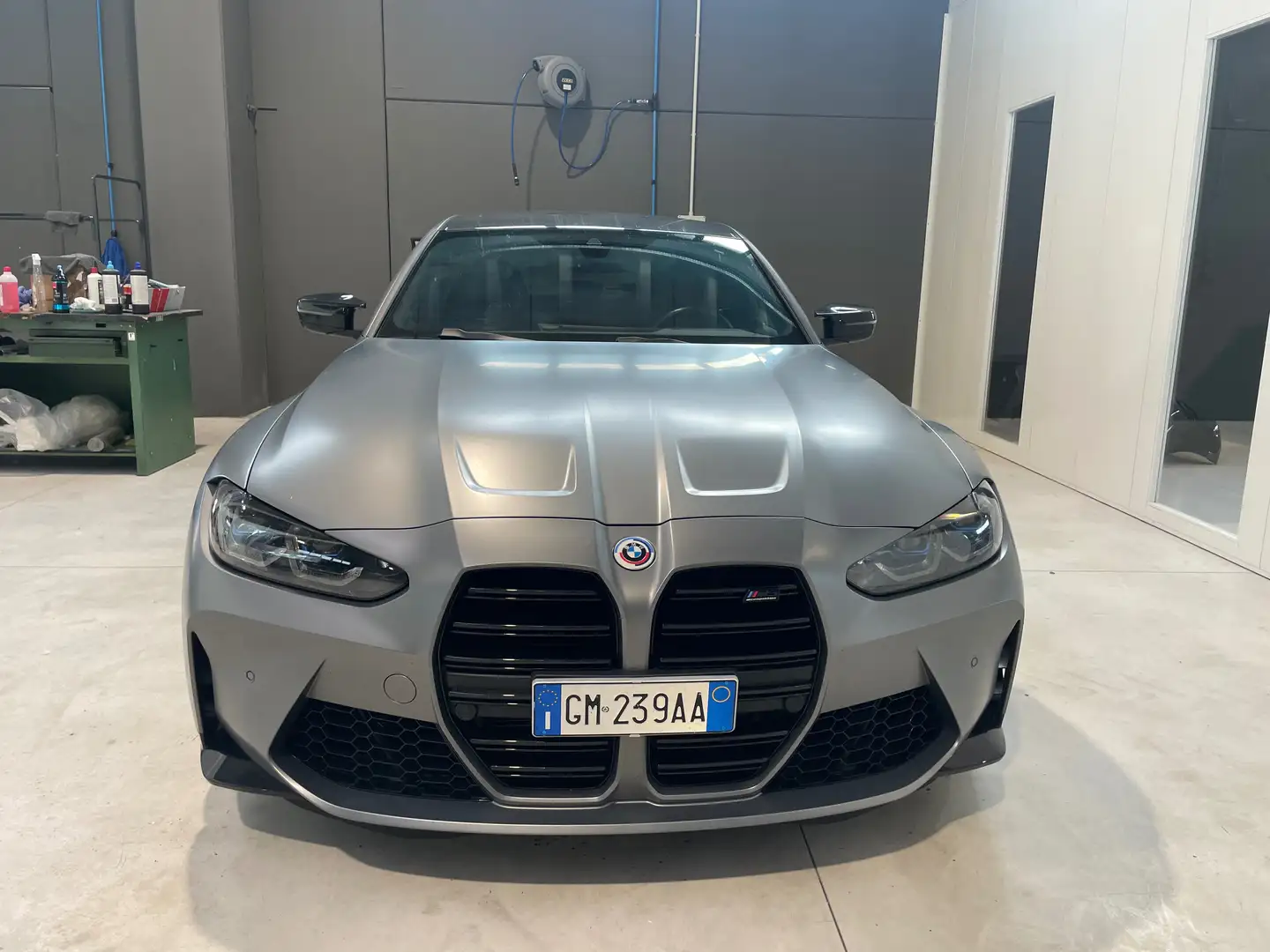 BMW M3 M3 G80 Berlina 3.0 Competition auto 510CV Grigio - 2