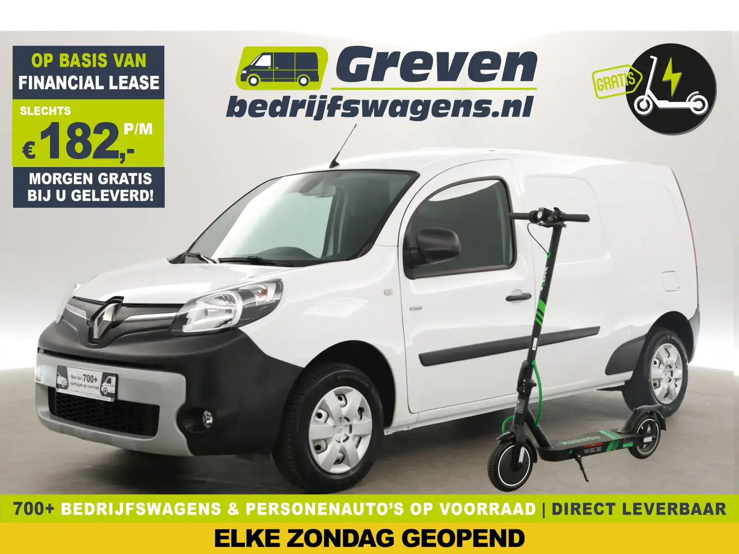 Renault Kangoo Z.E. Maxi Incl. Koop-accu L2H1 | GRATIS E-Step! | Elekt Alb - 1