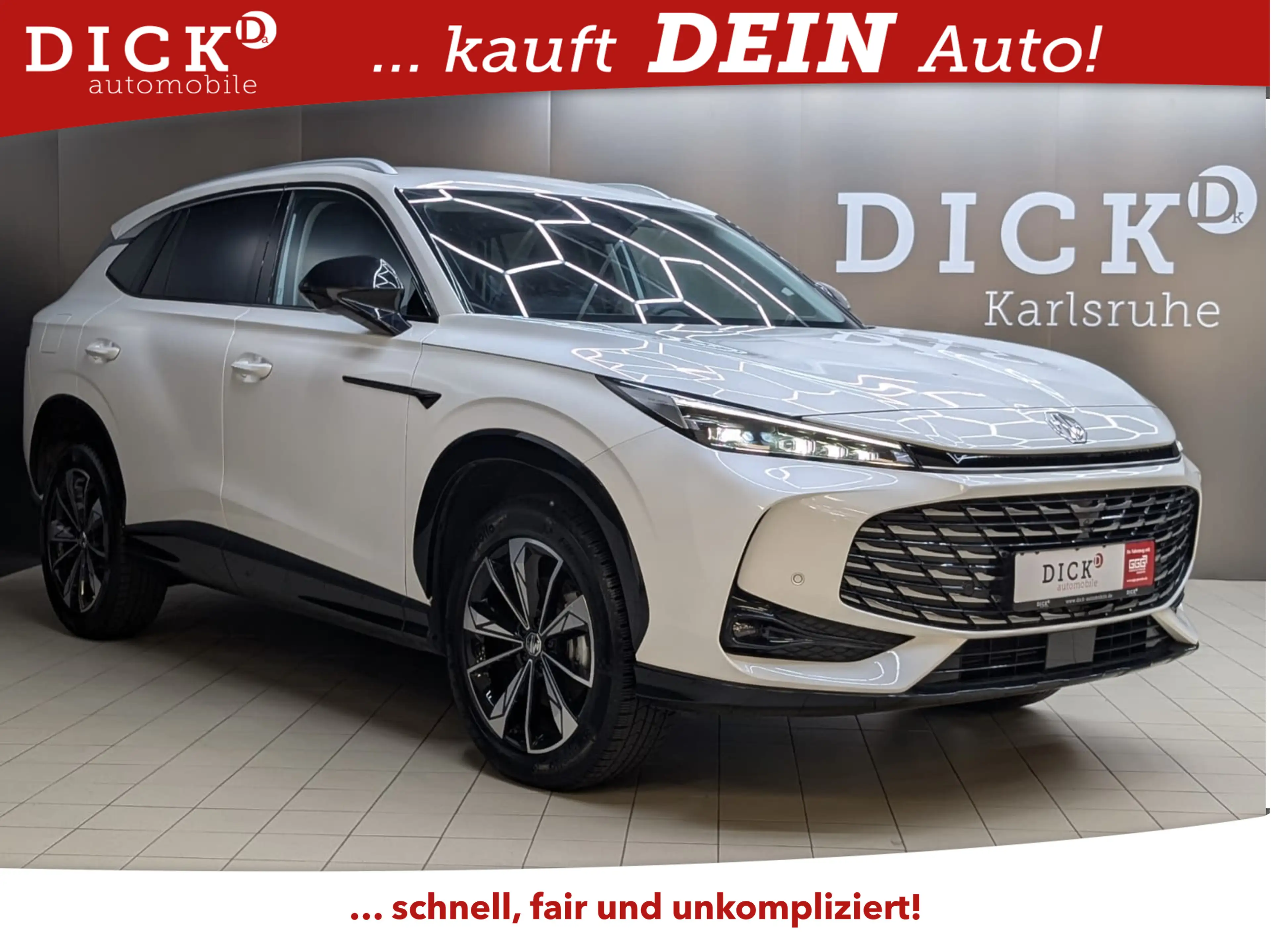 MG HS 1.5 TGDI Luxury >NAV+360+VIRTU+ACC+LEDER+SHZ+