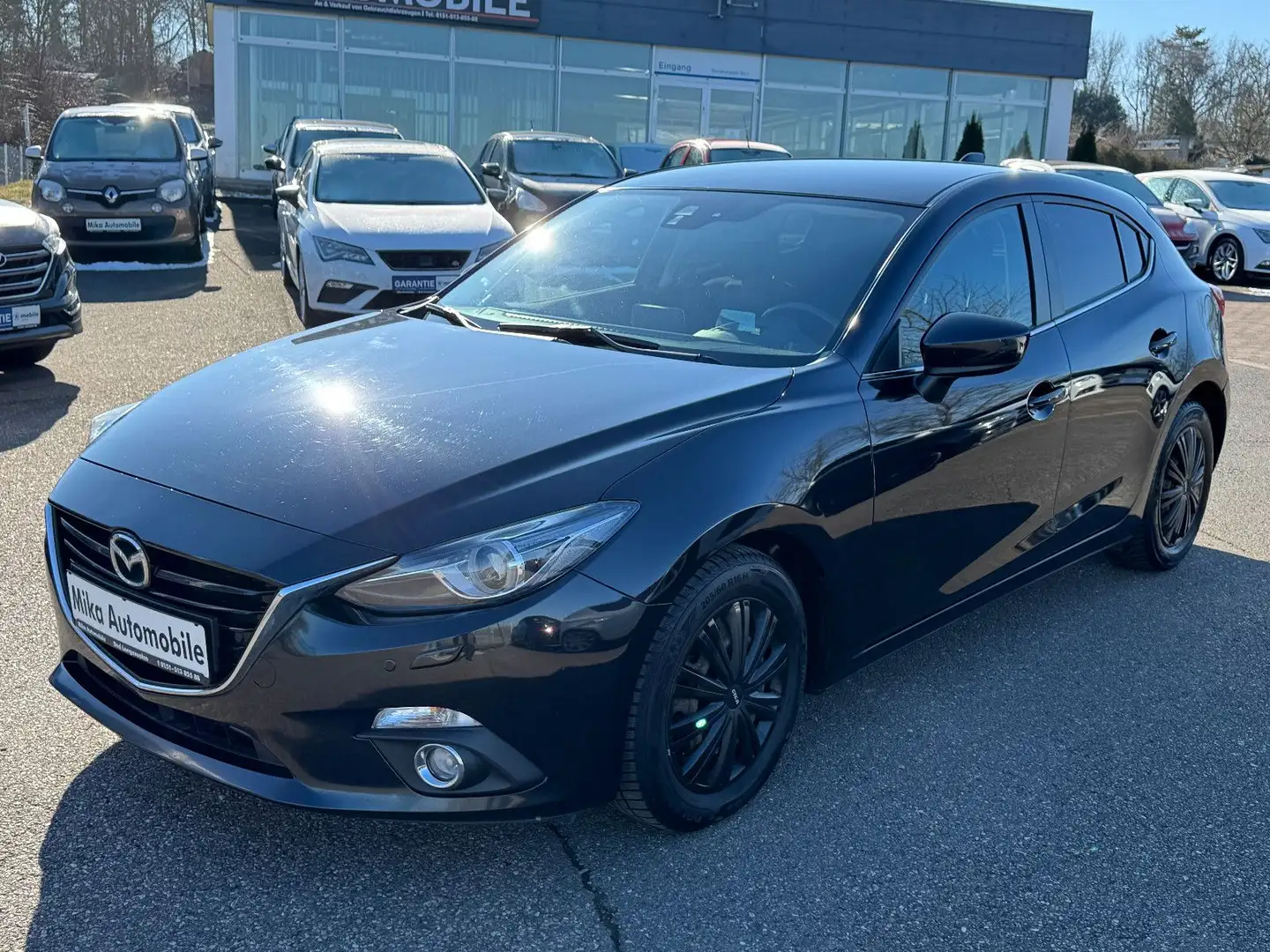 Mazda 3 Lim. Sports-Line Navi Xenon Tmp Pdc Shz Euro6 Negru - 1
