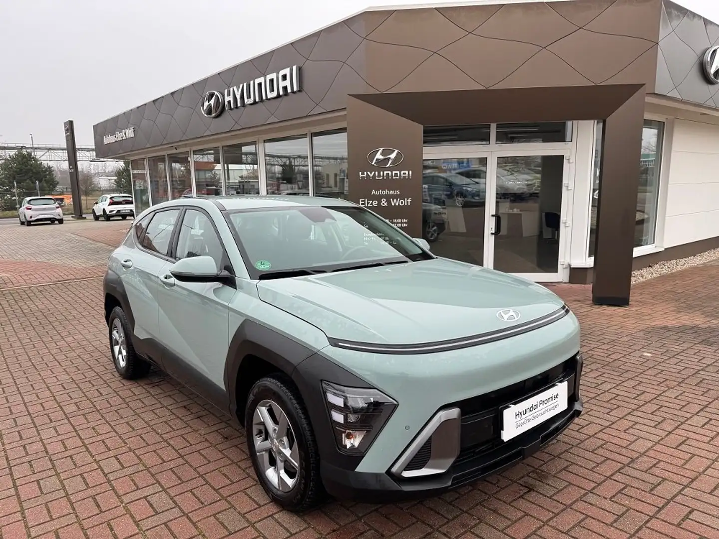 Hyundai KONA 1.0 T-GDI Select Funktionspaket Grün - 1