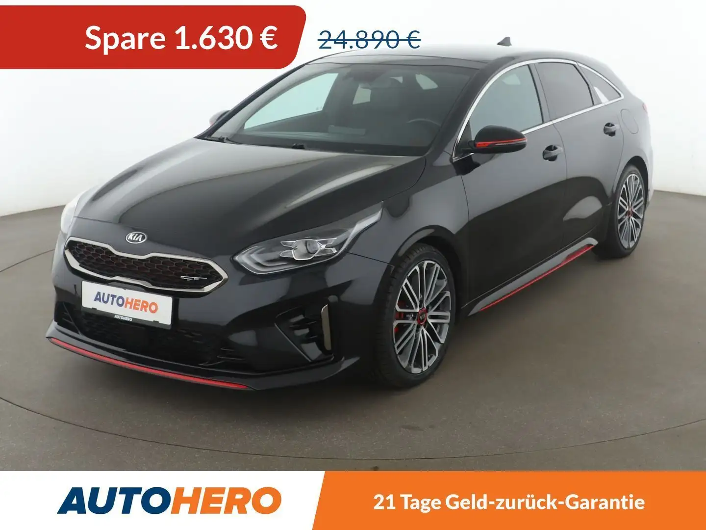 Kia ProCeed / pro_cee'd 1.6 TGDI GT Aut.*NAVI*BI-LED*ACC*CAM*PDC*SHZ*JBL* Noir - 1