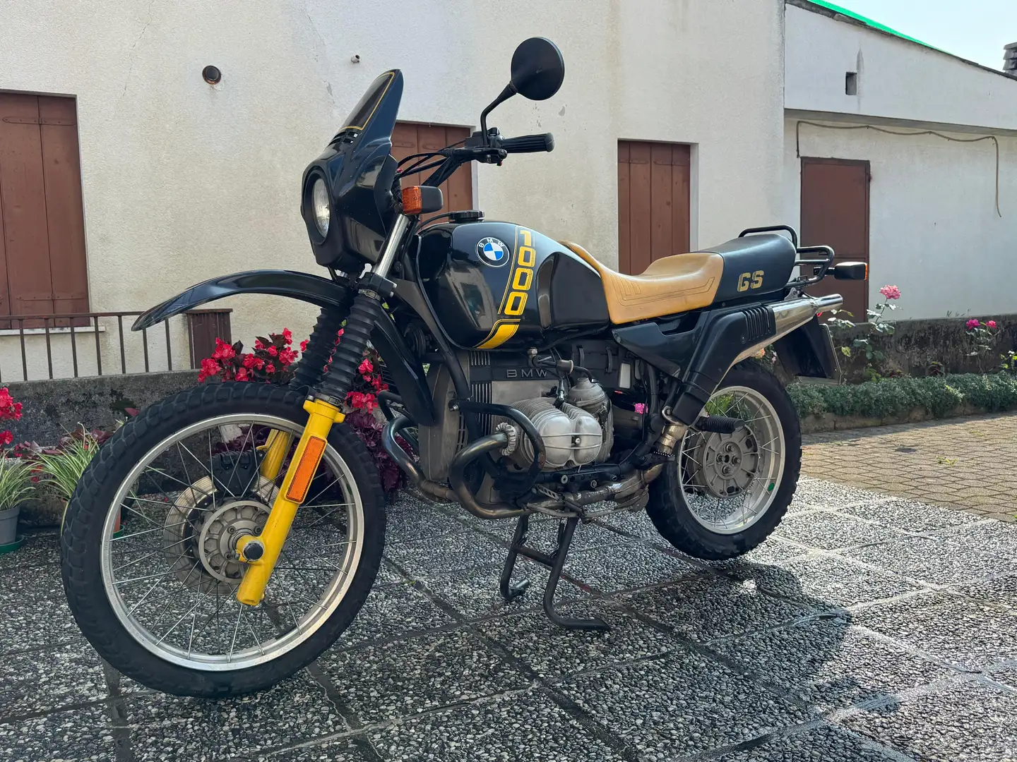 BMW R 100 GS Negro - 2