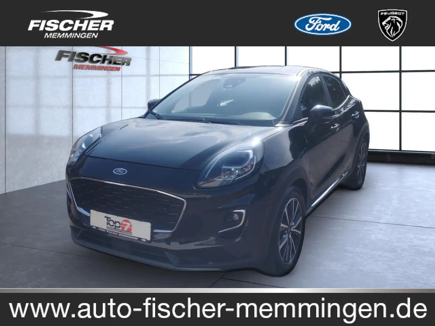 Ford Puma Titanium Bluetooth Navi LED Klima el. Fenster Schwarz - 1