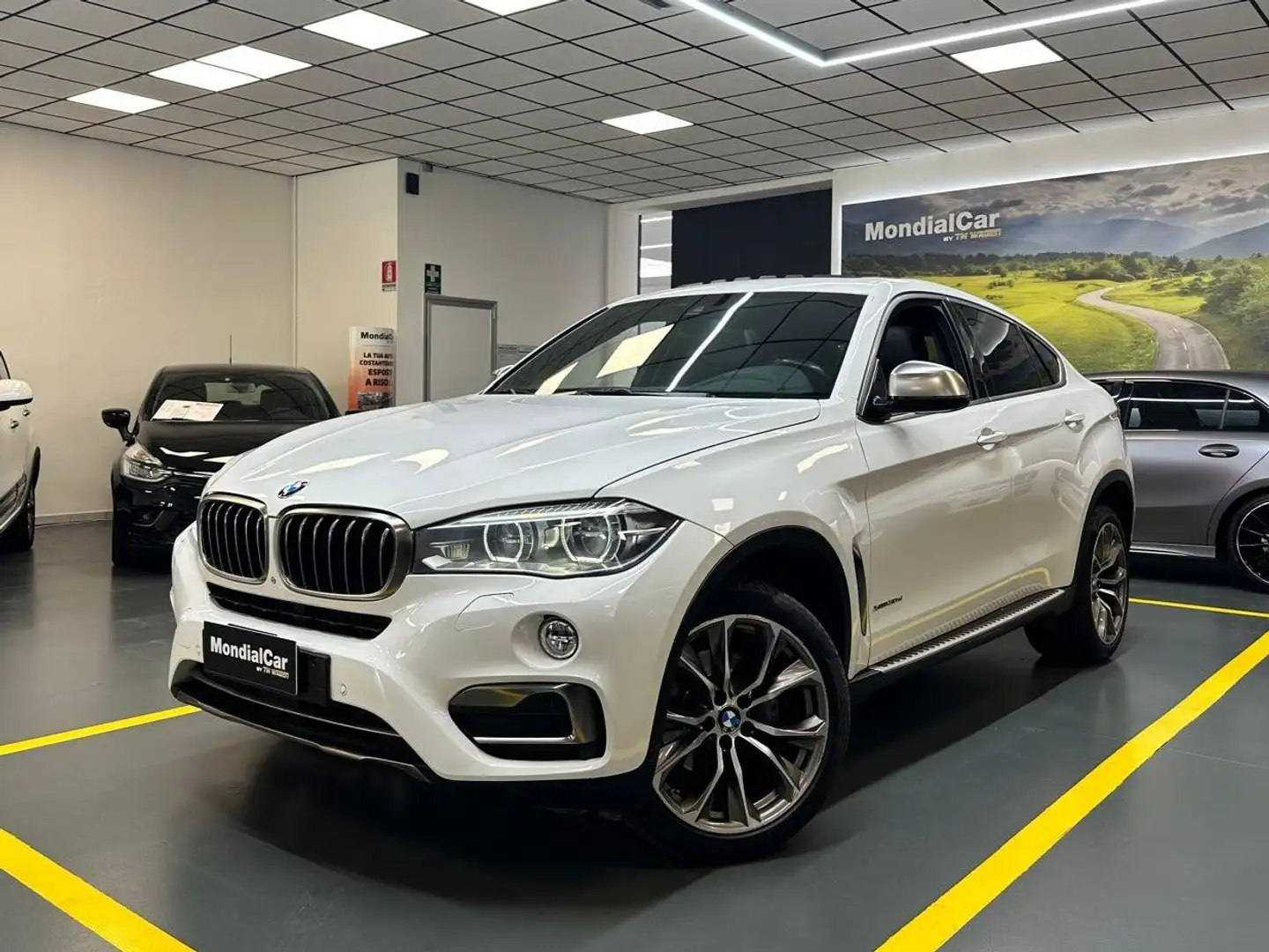 BMW X6 xdrive30d Msport 258cv auto Bianco - 1