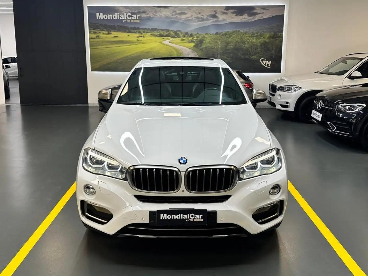 BMW X6 xdrive30d Msport 258cv auto Bianco - 2