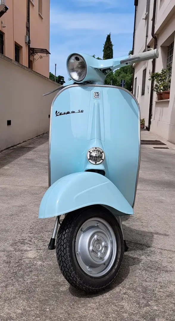 Vespa 50 Azul - 1