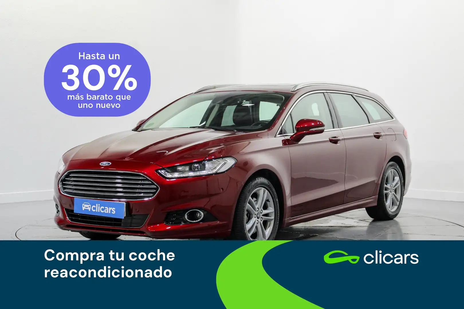 Ford Mondeo SB 2.0TDCI Titanium PowerShift 150 Rojo - 1