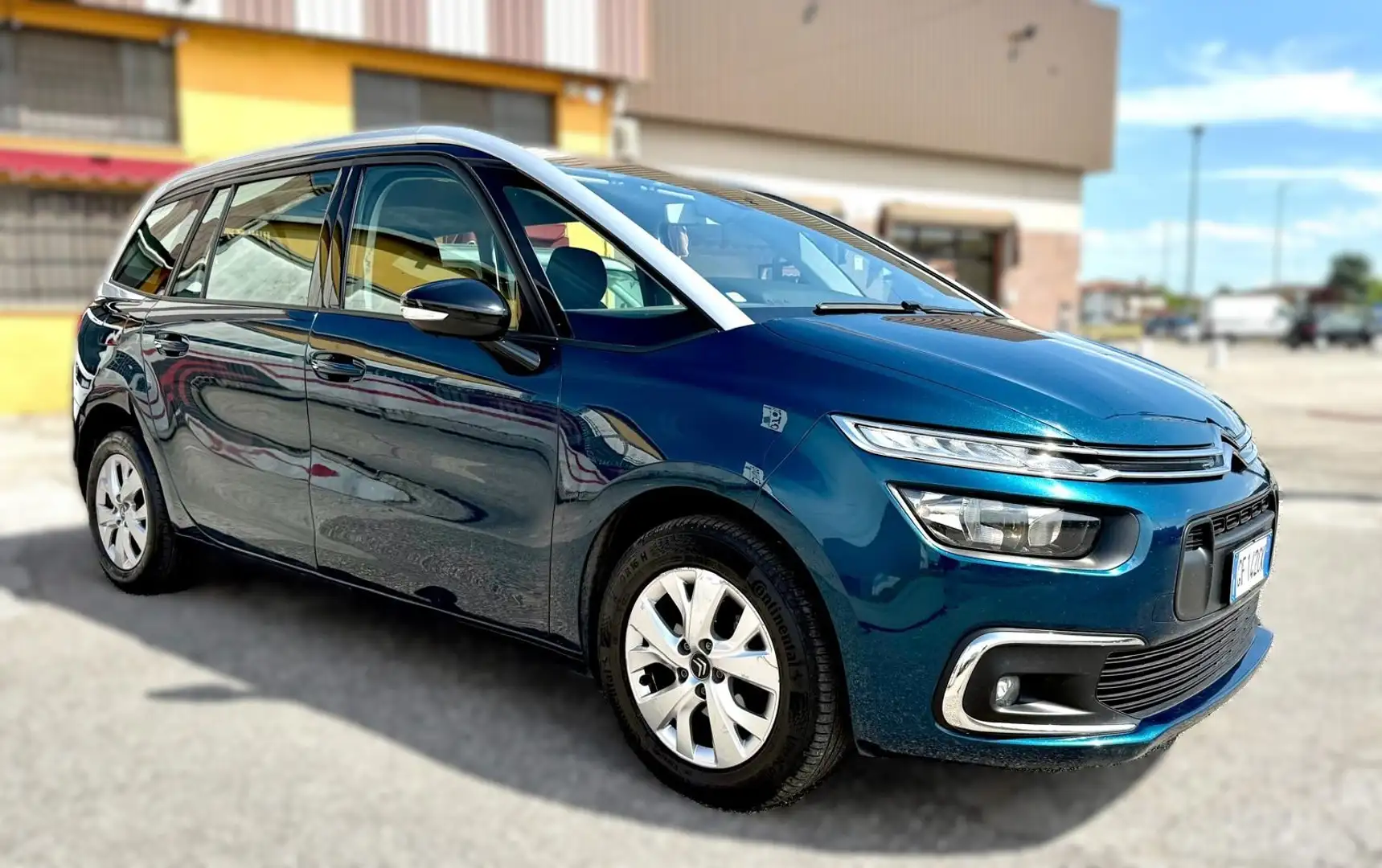 Citroen Grand C4 SpaceTourer C4 Grand Spacetourer 1.5 bluehdi Feel 7 POSTI Blu/Azzurro - 1