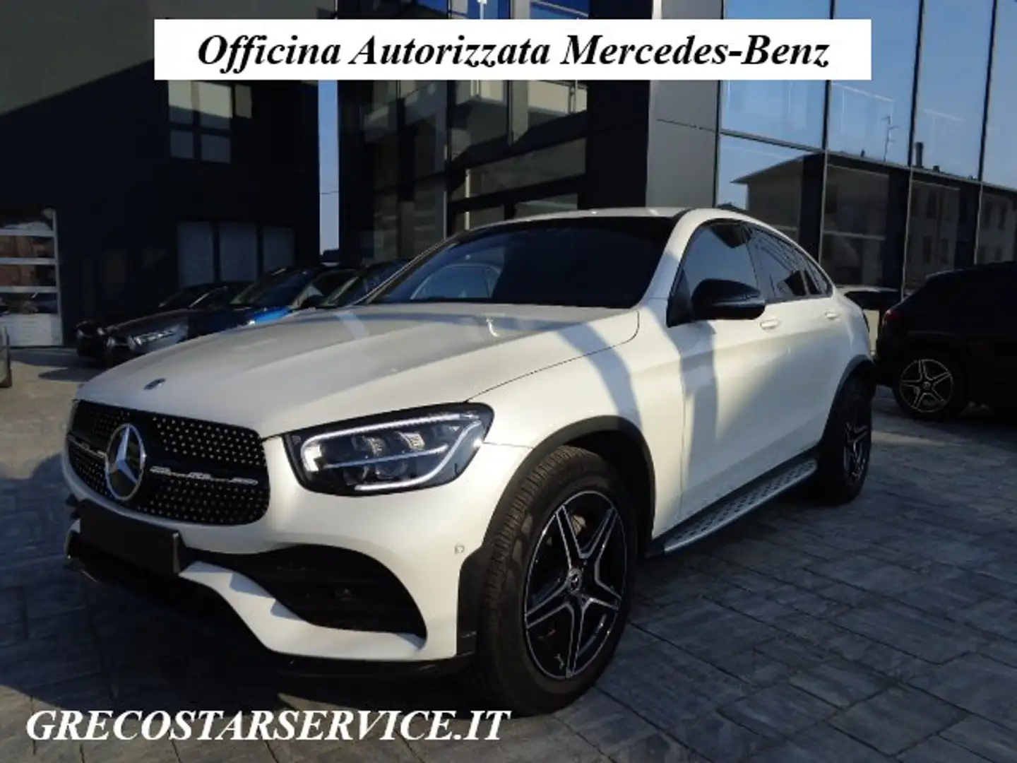 Mercedes-Benz GLC 220 Coupe d Premium 4matic Automatic AMG PackNight Bianco - 1