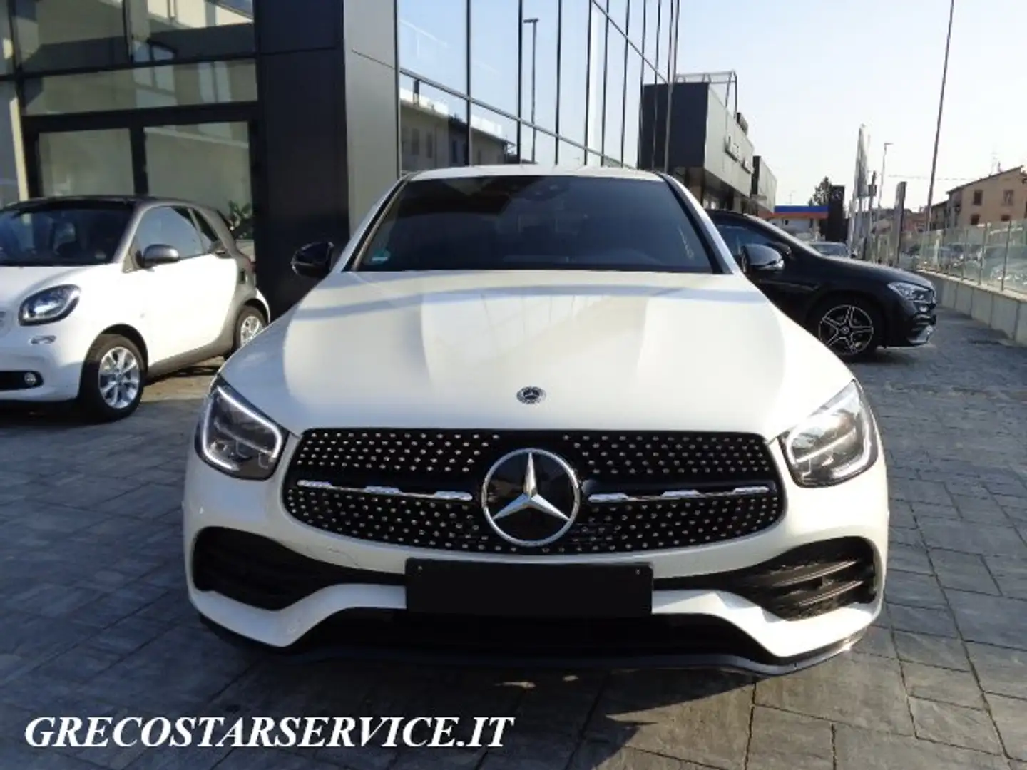 Mercedes-Benz GLC 220 Coupe d Premium 4matic Automatic AMG PackNight Bianco - 2
