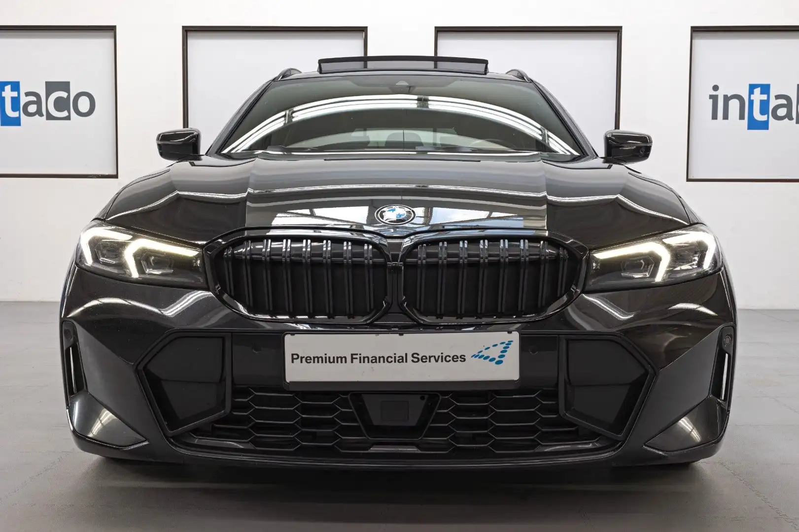 BMW 320 xdT M Sport LED LiveCockPro ACC Pano AHK uvm! Negru - 2