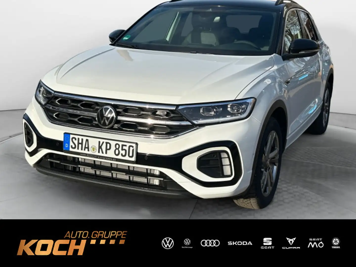 Volkswagen T-Roc 1.0TSI R-Line Navi LED Kamera Weiß - 1