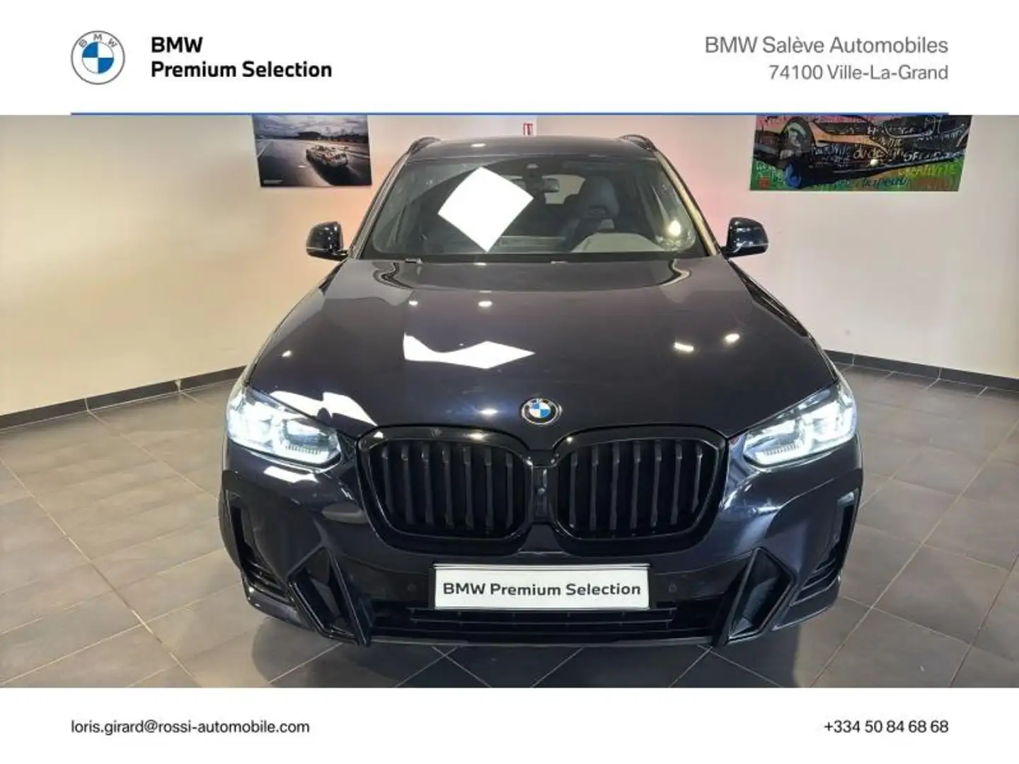 BMW X3 xDrive20d 190ch M Sport Noir - 2