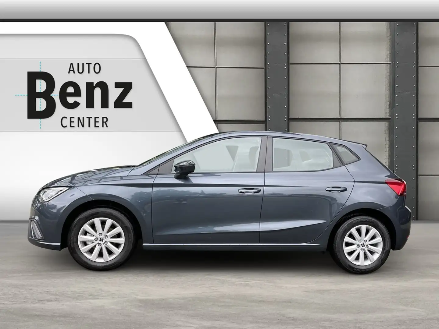 SEAT Ibiza 1.0 TSI STYLE SHZ*APP*LED*CLIMATR*ALU*GRA* Klima Gris - 2