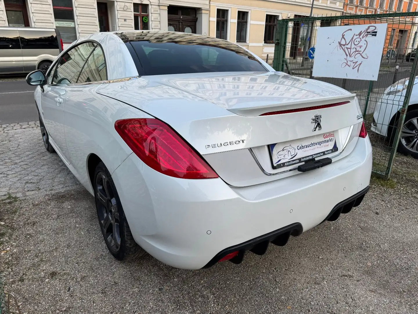 Peugeot 308 CC Cabrio-Coupe ROLAND GARROS 1-Hand Bianco - 2