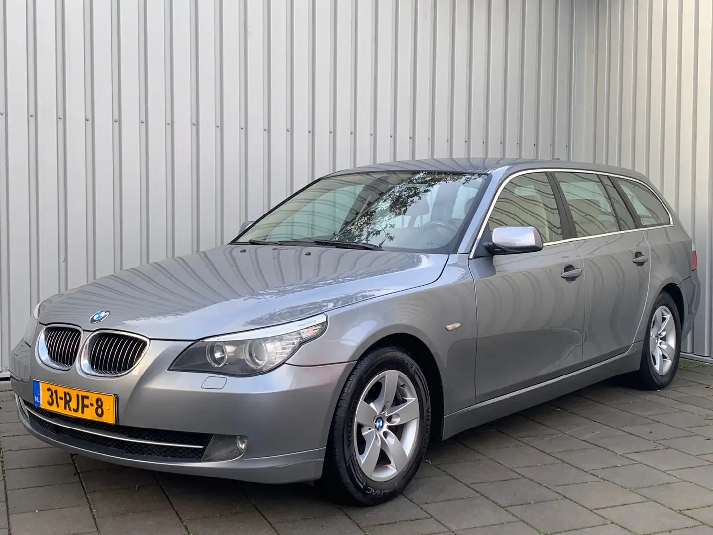 BMW 525 5-serie Touring 525i|Automaat|Airco|Leder| Gris - 1
