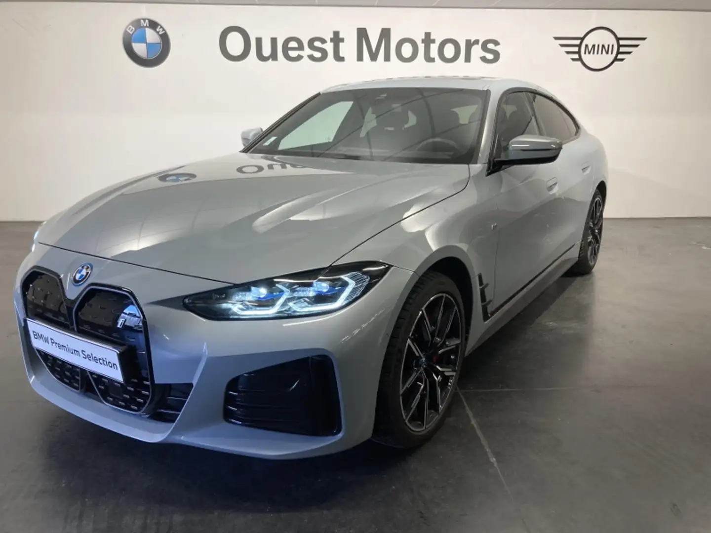 BMW i4 eDrive40 340ch M Sport Gris - 1