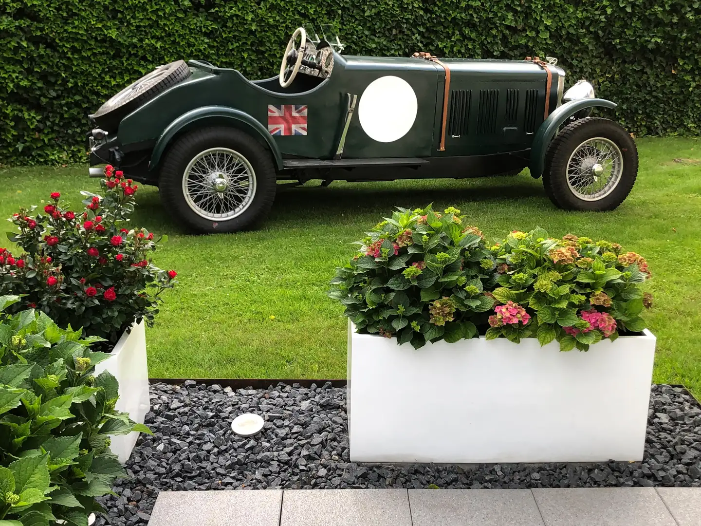 Austin /Bentley Special Sports 4 Liter - keine Replica Yeşil - 2