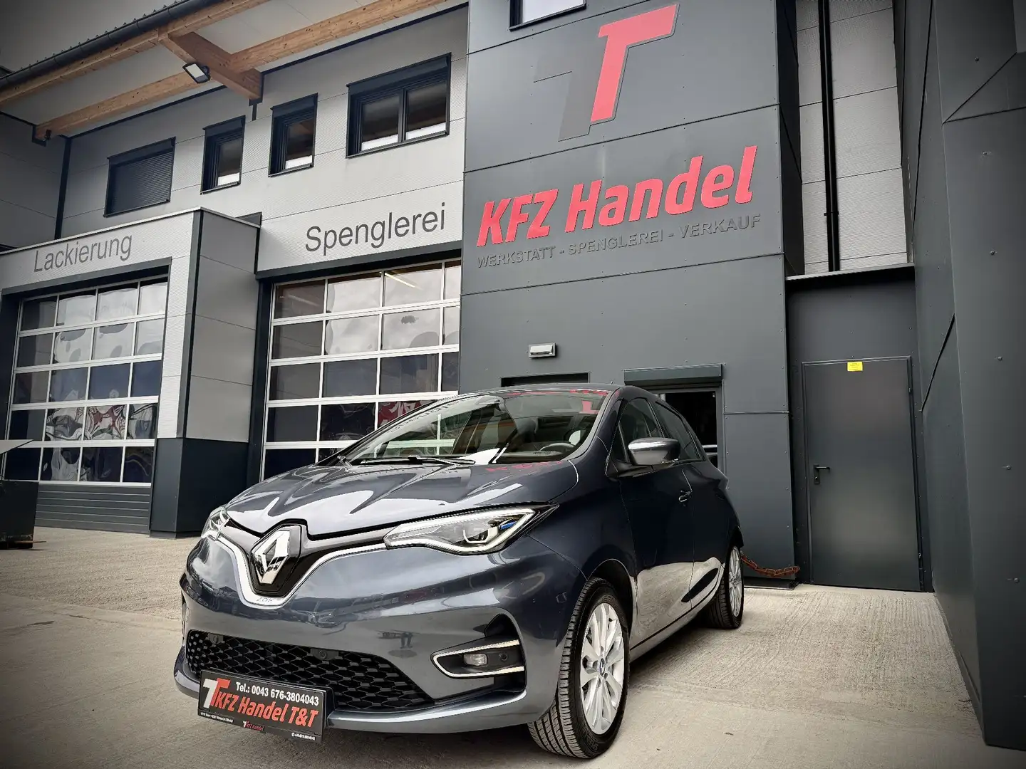 Renault ZOE Zoe R135 52kWh (Kauf-Batterie) Grau - 1