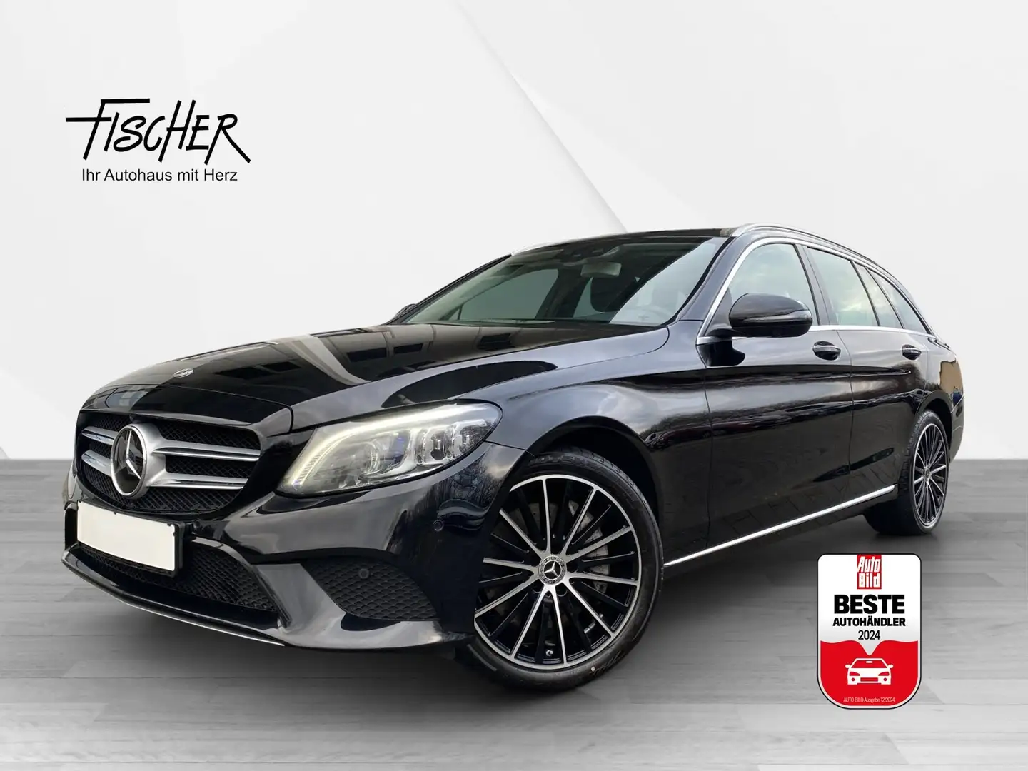 Mercedes-Benz C 300 Avantgarde 4Matic 4x4 Stdhz. Distronic 1Hd. Avantg Black - 1