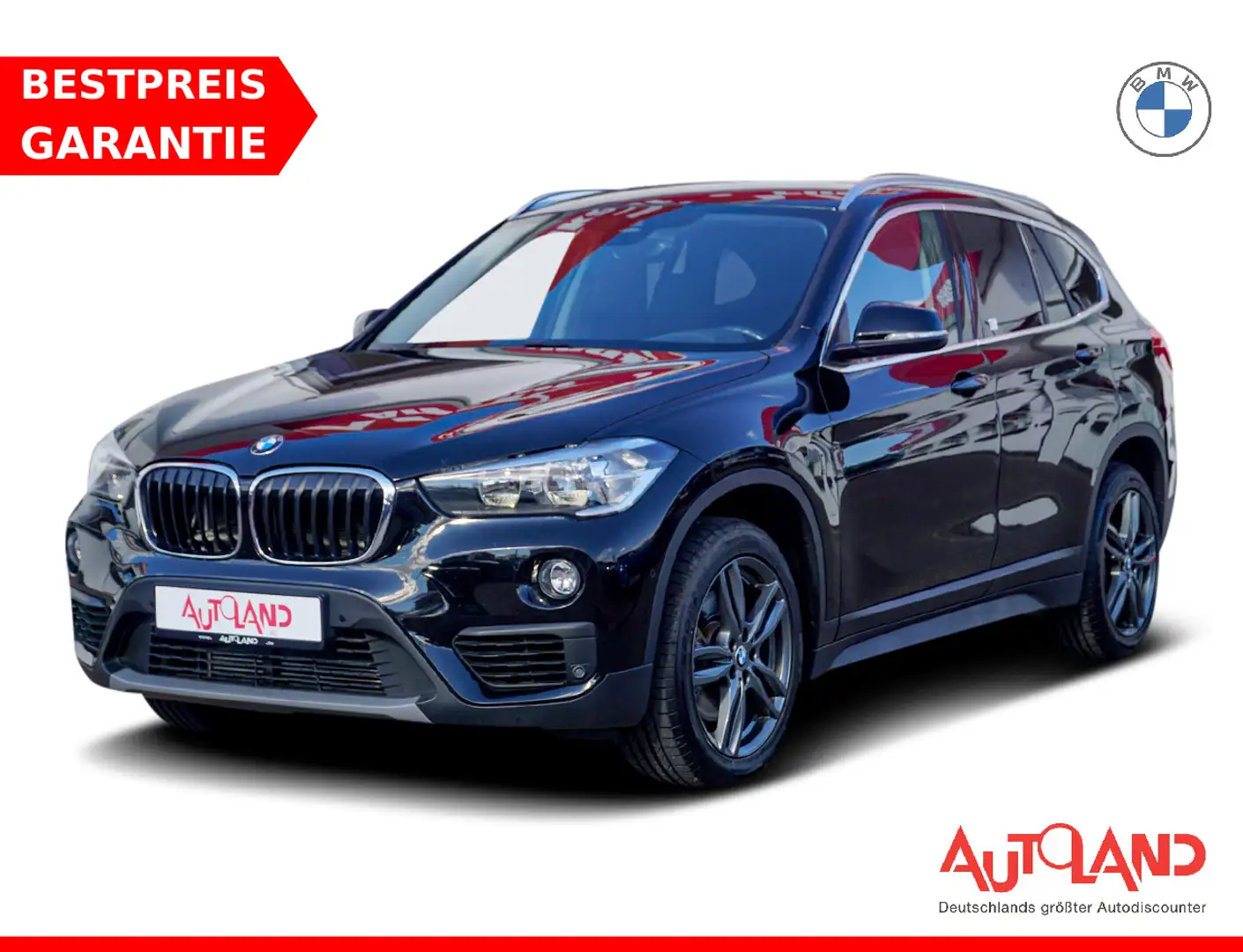 BMW X1 xDrive 20i Advantage Aut. Klimaaut. Navi PDC Schwarz - 1