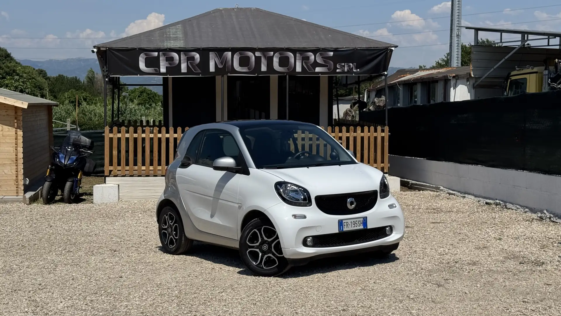 smart forTwo Fortwo III 2015 1.0 Prime 71cv twinamic my18 Blanc - 1