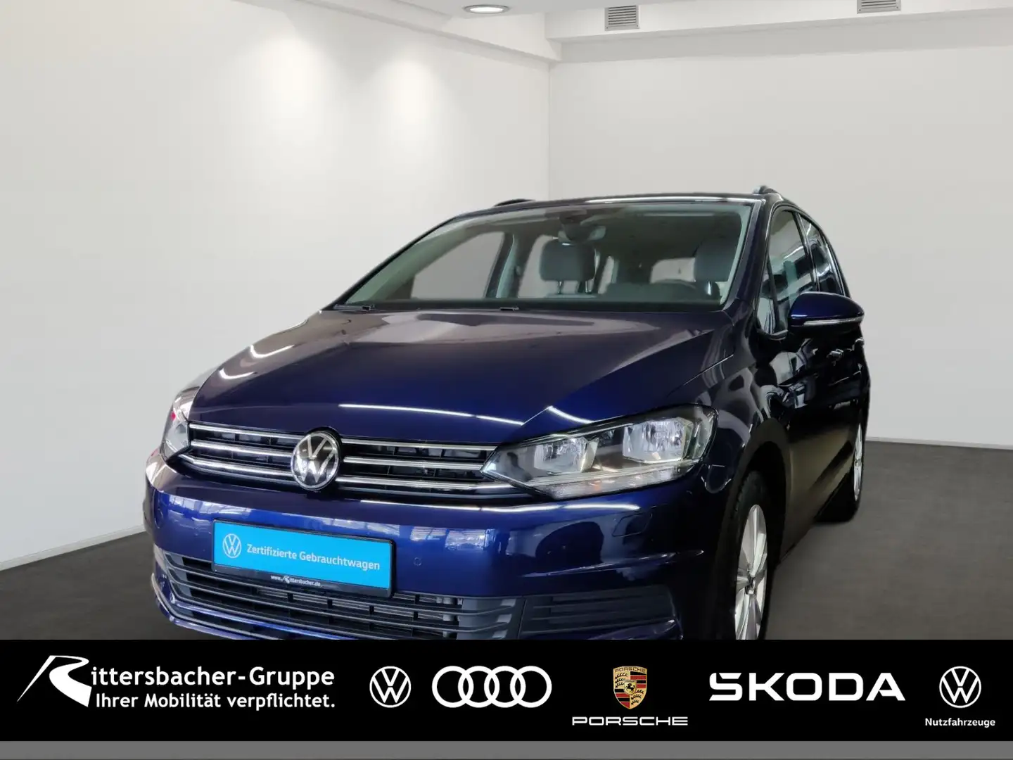 Volkswagen Touran 1.5 TSI Comfortline Navi 7Sitze Blau - 1